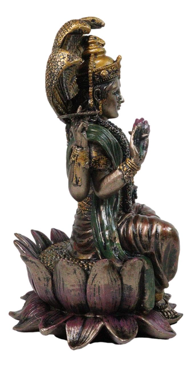 古銅仏ヒンドゥー教ナーガ蛇神稀少アンティーク10✕5センチ重さ